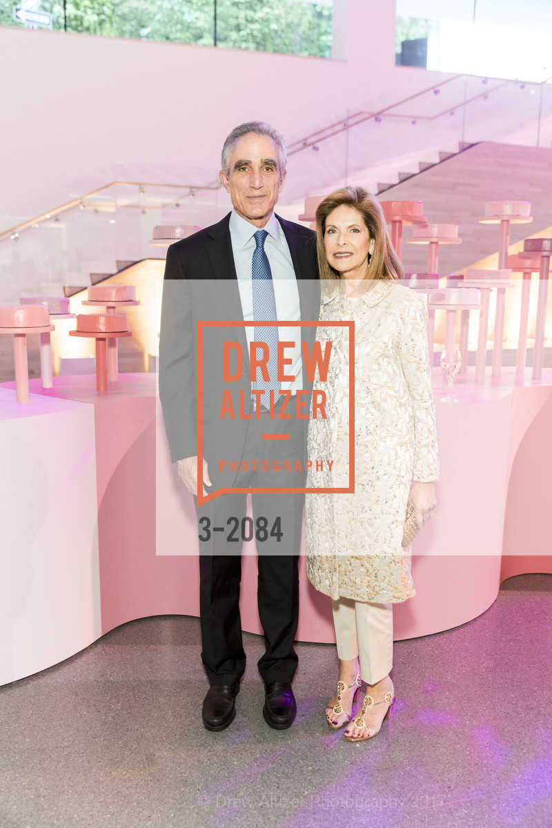 Richard Barasch, Lydia Shorenstein, SFMOMA Birthday Bash, SFMOMA. 151 Third St, April 26th, 2017, Photo #3-2084 Richard Barasch, Lydia Shorenstein, Photo #3-2084