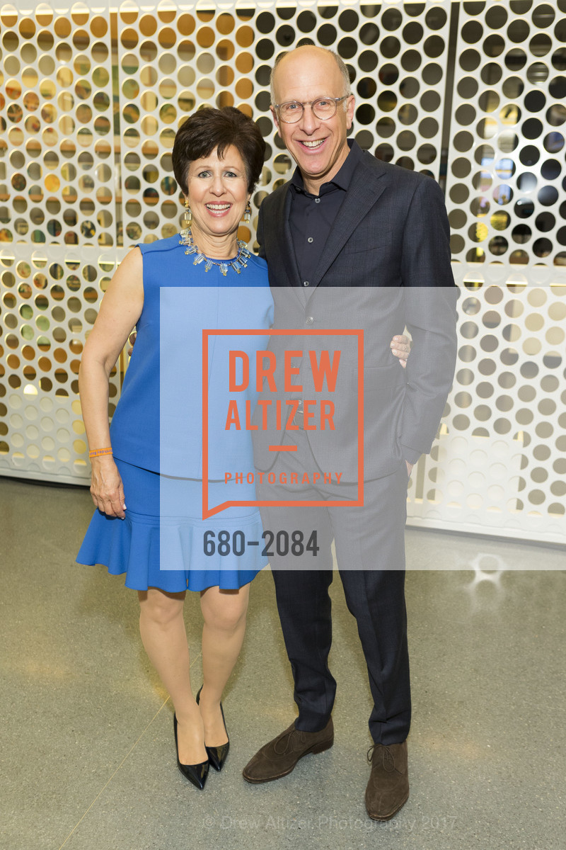 Diane Zack, Howard Zack, SFMOMA Birthday Bash, SFMOMA. 151 Third St, April 26th, 2017, Photo #680-2084 Diane Zack, Howard Zack, Photo #680-2084