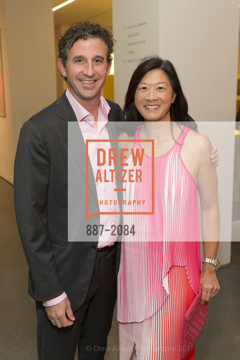 Scott Connors, Christine Leong Connors, SFMOMA Birthday Bash, SFMOMA. 151 Third St, April 26th, 2017, Photo #887-2084 Scott Connors, Christine Leong Connors, Photo #887-2084