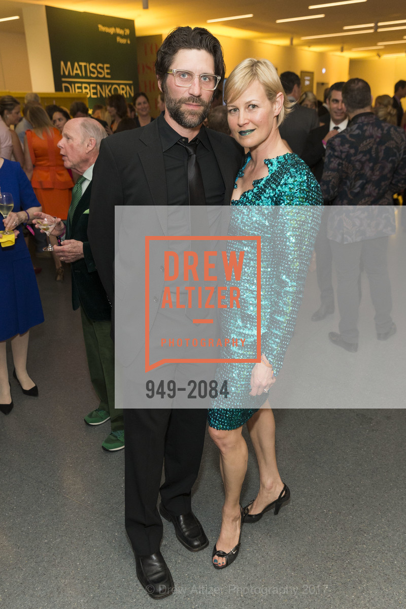 Tony Saxe, Shoshana Berger, SFMOMA Birthday Bash, SFMOMA. 151 Third St, April 26th, 2017, Photo #949-2084 Tony Saxe, Shoshana Berger, Photo #949-2084