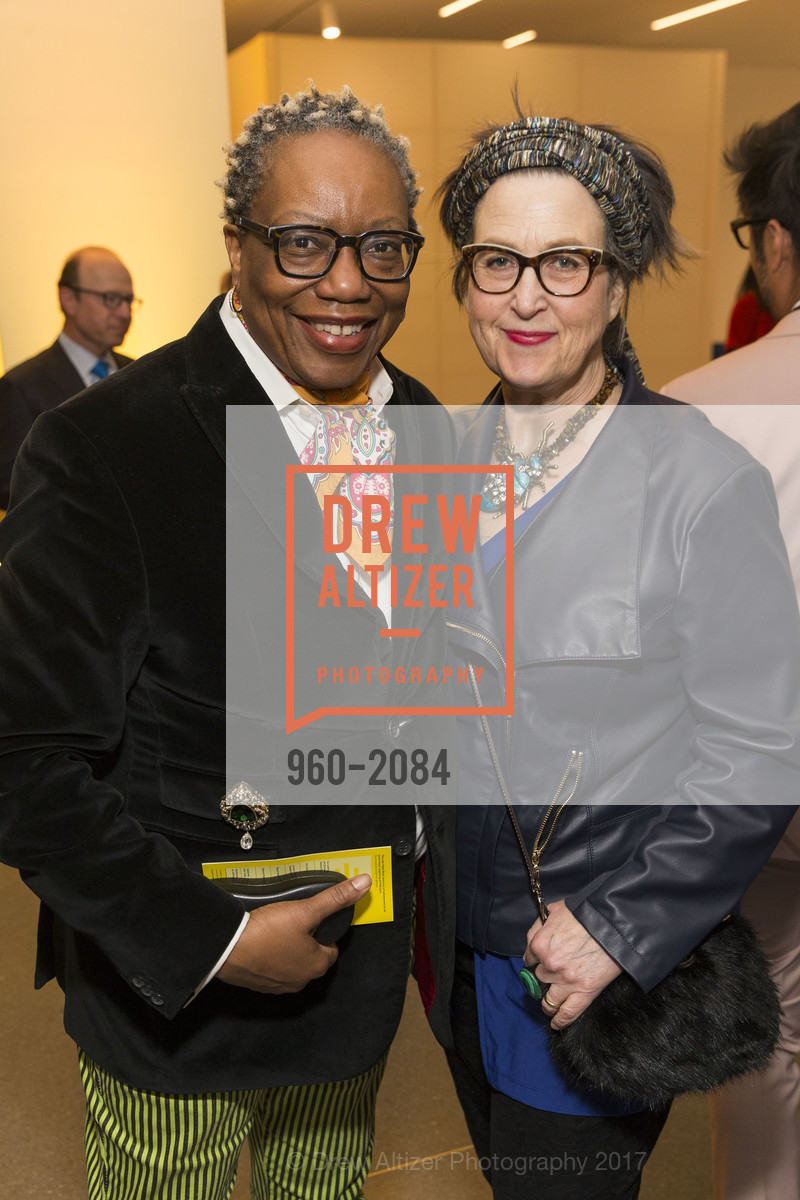 Linda Harrison, Ellen Anderson, SFMOMA Birthday Bash, SFMOMA. 151 Third St, April 26th, 2017, Photo #960-2084 Linda Harrison, Ellen Anderson, Photo #960-2084