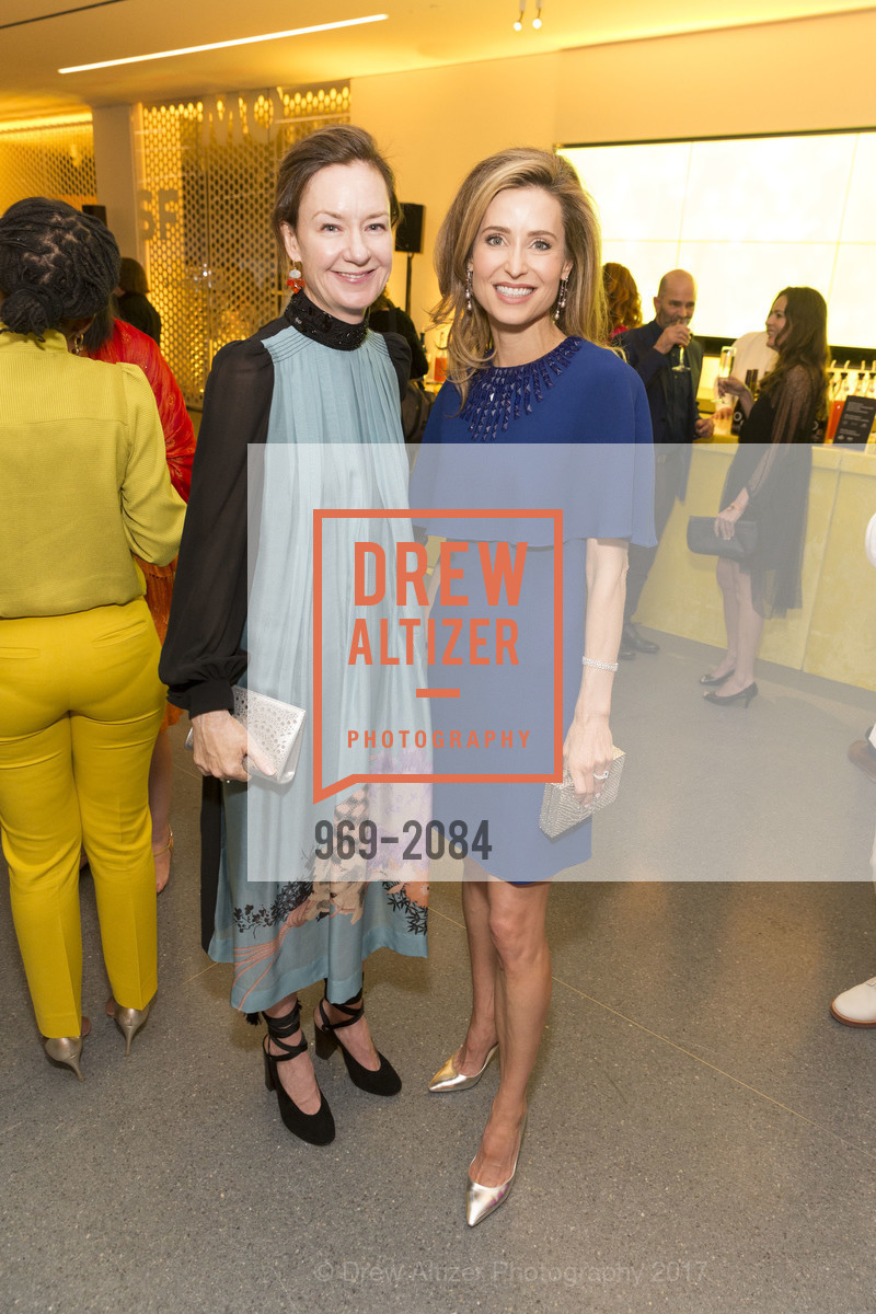 Katie Paige, Kate Harbin Clammer, SFMOMA Birthday Bash, SFMOMA. 151 Third St, April 26th, 2017, Photo #969-2084 Katie Paige, Kate Harbin Clammer, Photo #969-2084