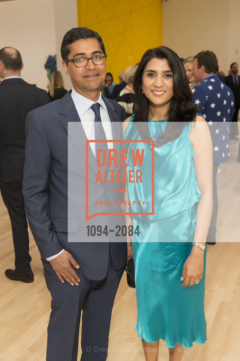 Ravin Agrawal, Alka Agrawal, SFMOMA Birthday Bash, SFMOMA. 151 Third St, April 26th, 2017, Photo #1094-2084 Ravin Agrawal, Alka Agrawal, Photo #1094-2084