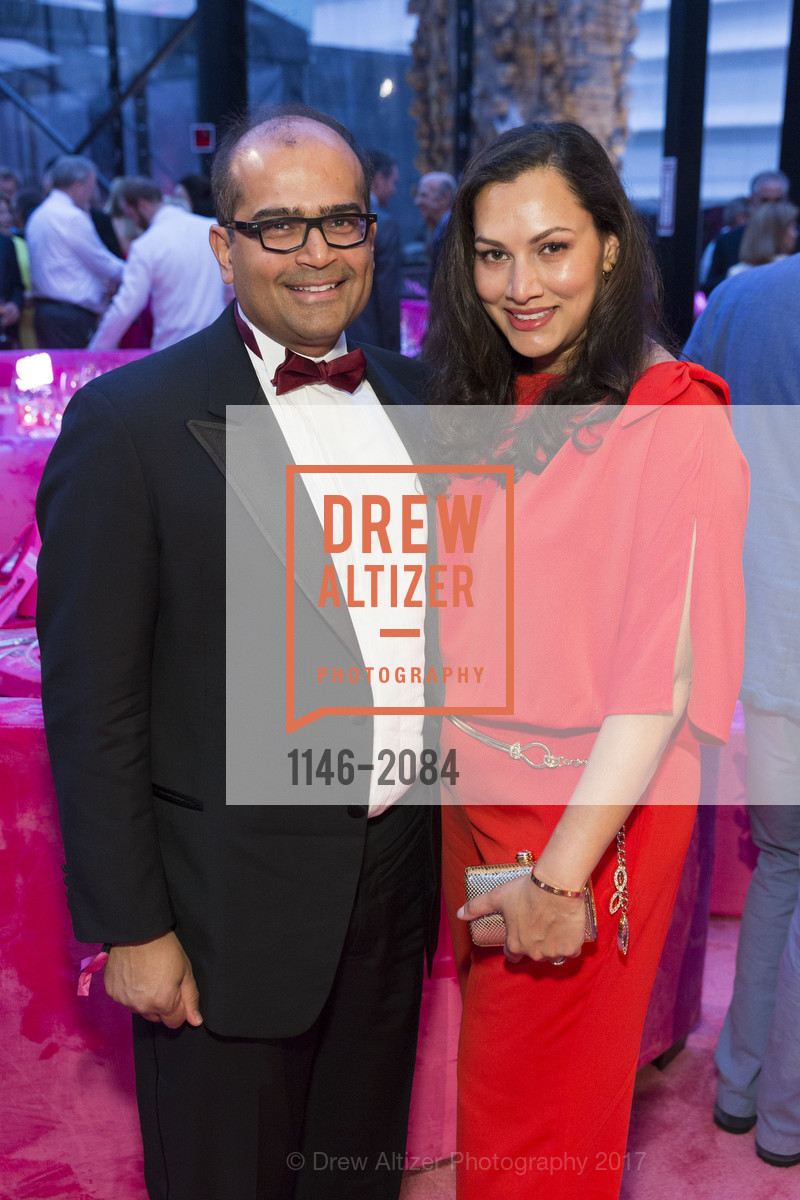 Varun Marya, Rashmi Marya, SFMOMA Birthday Bash, SFMOMA. 151 Third St, April 26th, 2017, Photo #1146-2084 Varun Marya, Rashmi Marya, Photo #1146-2084