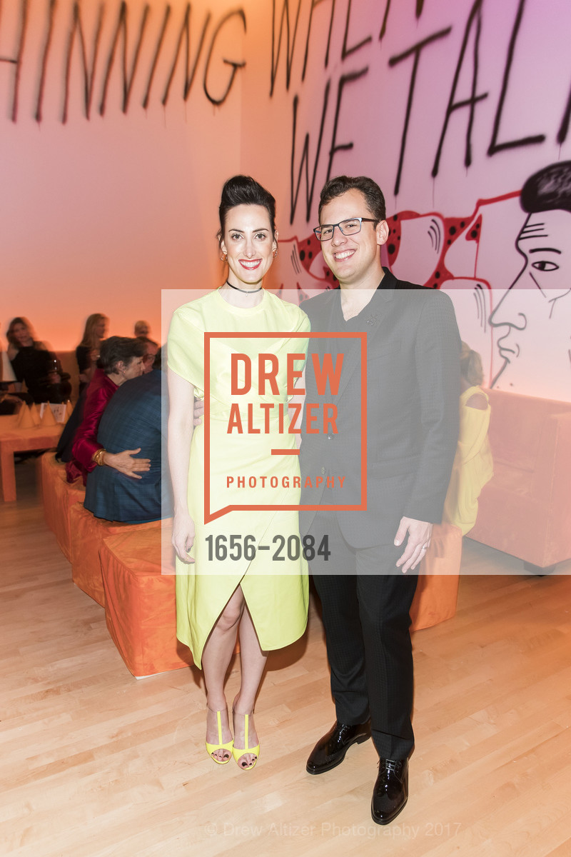 Kaitlyn Krieger, Mike Krieger, SFMOMA Birthday Bash, SFMOMA. 151 Third St, April 26th, 2017, Photo #1656-2084 Kaitlyn Krieger, Mike Krieger, Photo #1656-2084