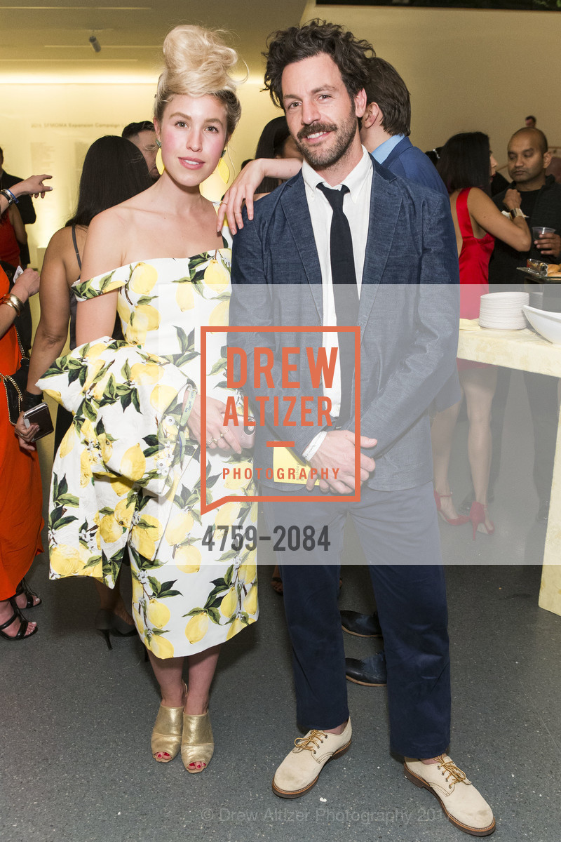 Anna-Alexia Basile, Nick Forland, SFMOMA Birthday Bash, SFMOMA. 151 Third St, April 26th, 2017, Photo #4759-2084 Anna-Alexia Basile, Nick Forland, Photo #4759-2084