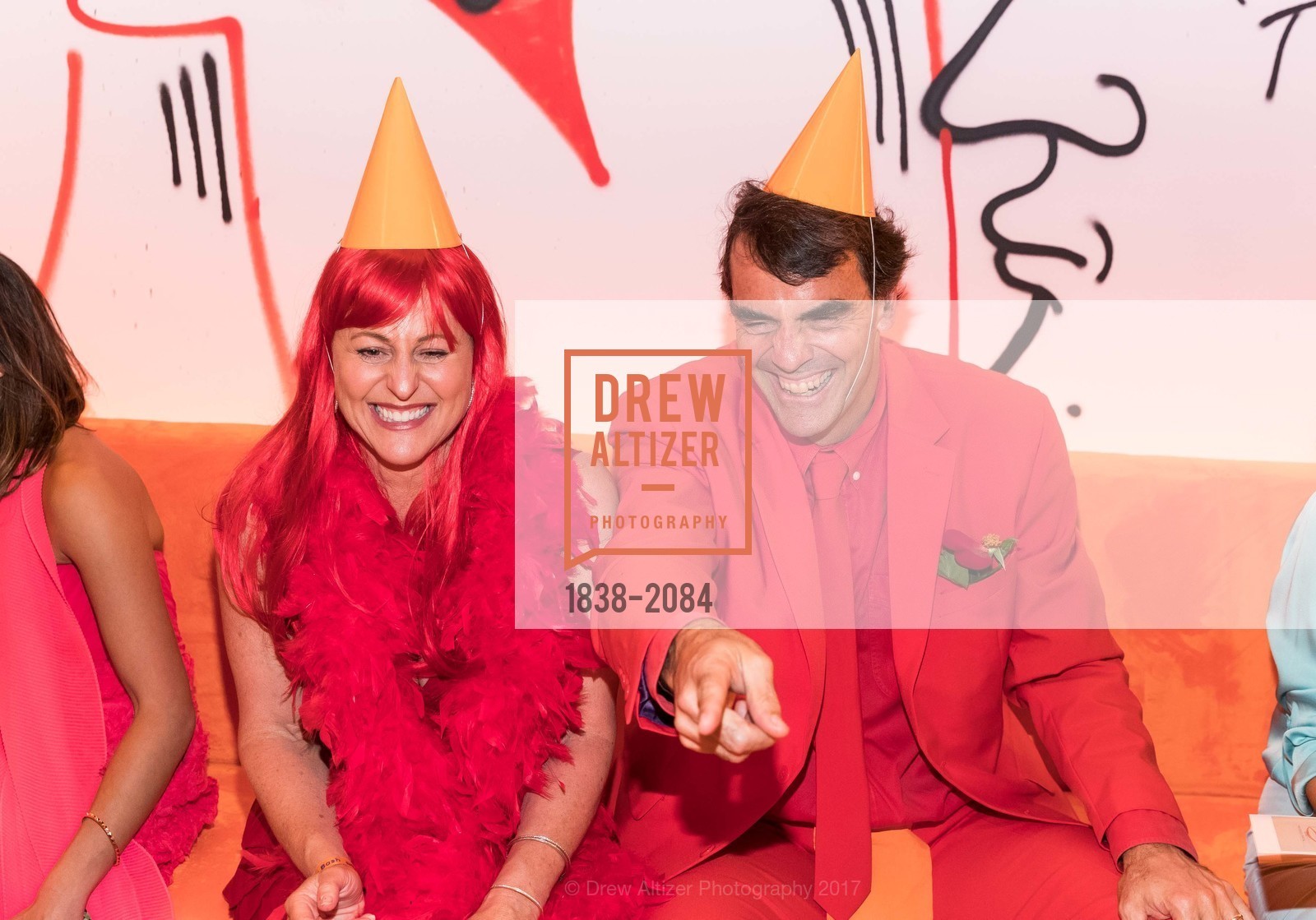 Leslie Doyle, Jim Draper, SFMOMA Birthday Bash, SFMOMA. 151 Third St, April 26th, 2017, Photo #1838-2084 Leslie Doyle, Jim Draper, Photo #1838-2084