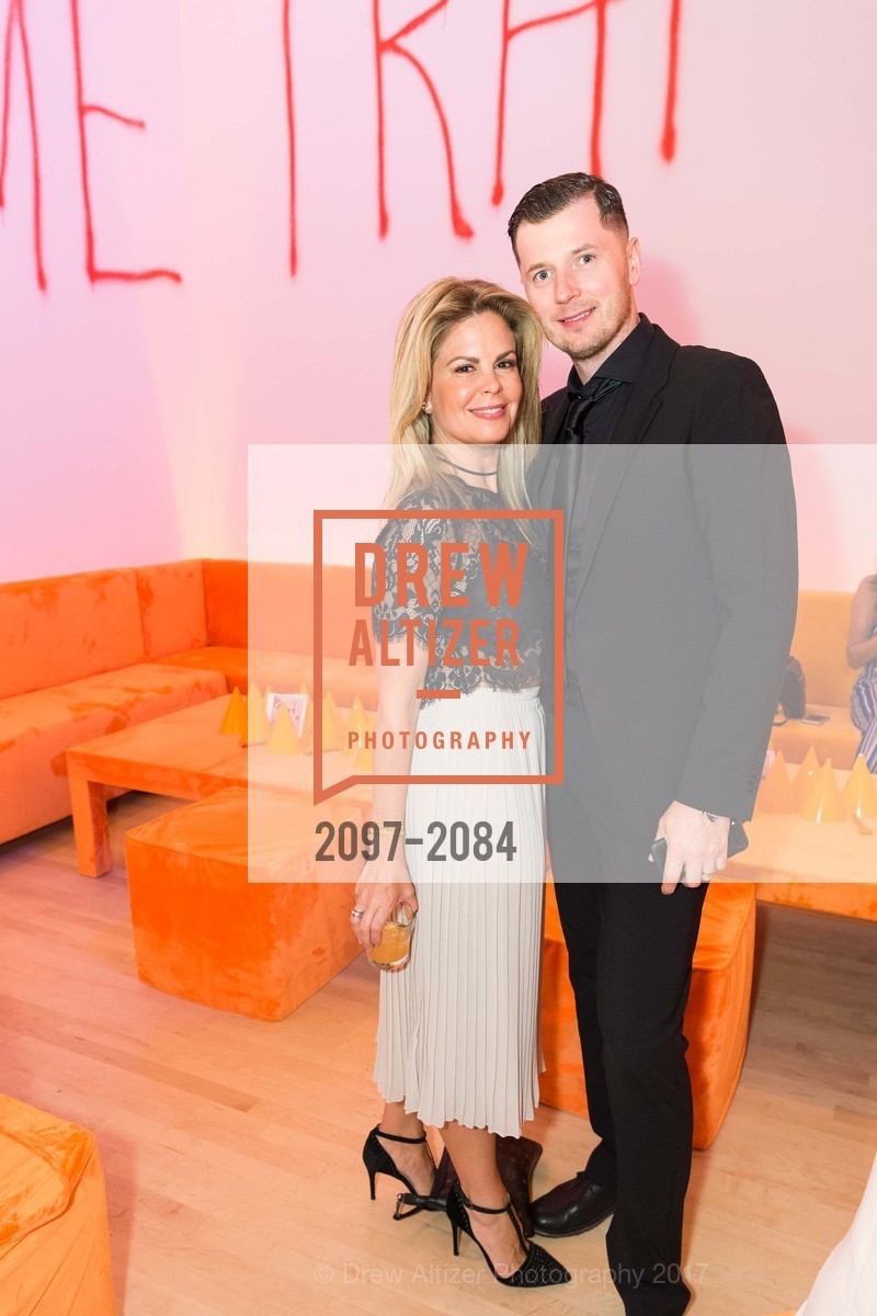 Heather Jonyla, Tadas Jonyla, SFMOMA Birthday Bash, SFMOMA. 151 Third St, April 26th, 2017, Photo #2097-2084 Heather Jonyla, Tadas Jonyla, Photo #2097-2084