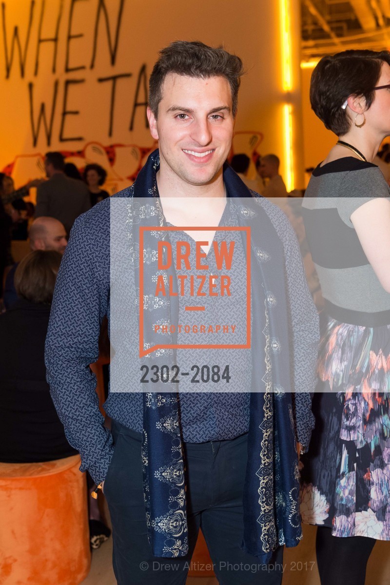Brian Chesky, SFMOMA Birthday Bash, SFMOMA. 151 Third St, April 26th, 2017, Photo #2302-2084 Brian Chesky, Photo #2302-2084