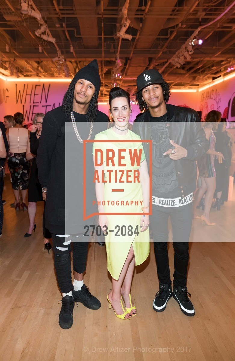 Les Twins, Kaitlyn Krieger, SFMOMA Birthday Bash, SFMOMA. 151 Third St, April 26th, 2017, Photo #2703-2084 Les Twins, Kaitlyn Krieger, Photo #2703-2084