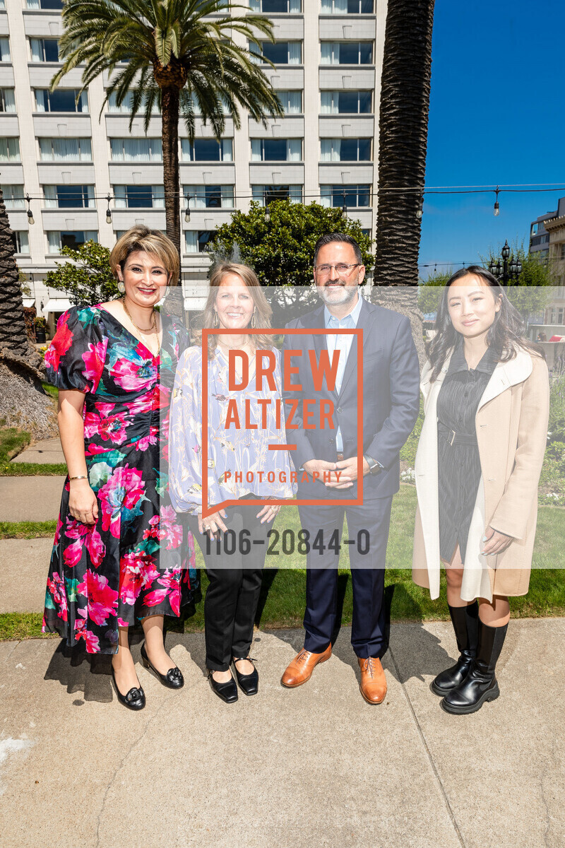 Azin Richa, Jennifer Byrd, Ahsha Safaí, Lauren Chung, Salvation Army Golden State Division hosts 18th Annual Flower Power Fundraiser 2022, Salvation Army. 950 Mason St. SF CA 94108 US, August 26th, 2022, Photo #1106-20844-0 Azin Richa, Jennifer Byrd, Ahsha Safaí, Lauren Chung, Photo #1106-20844-0