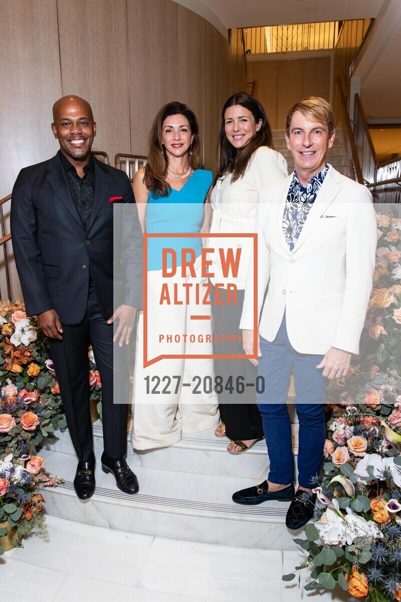 Eric Hamilton, Maryam Muduroglu, Linda Riley, Jack Calhoun, San Francisco Opera Ball Patron Party 2022 at Tiffany’s Union Square, Tiffany and C. 350 Post St, SF, CA 94108, August 31st, 2022, Photo #1227-20846-0 Eric Hamilton, Maryam Muduroglu, Linda Riley, Jack Calhoun, Photo #1227-20846-0