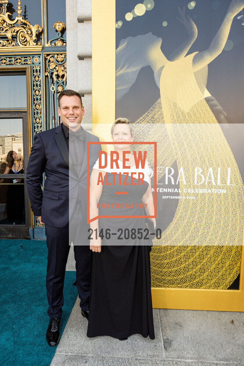 Joshua Morgan, Annika Mickos, San Francisco Opera The Centennial Celebration, San Francisco Opera, September 9th, 2022, Photo #2146-20852-0 Joshua Morgan, Annika Mickos, Photo #2146-20852-0