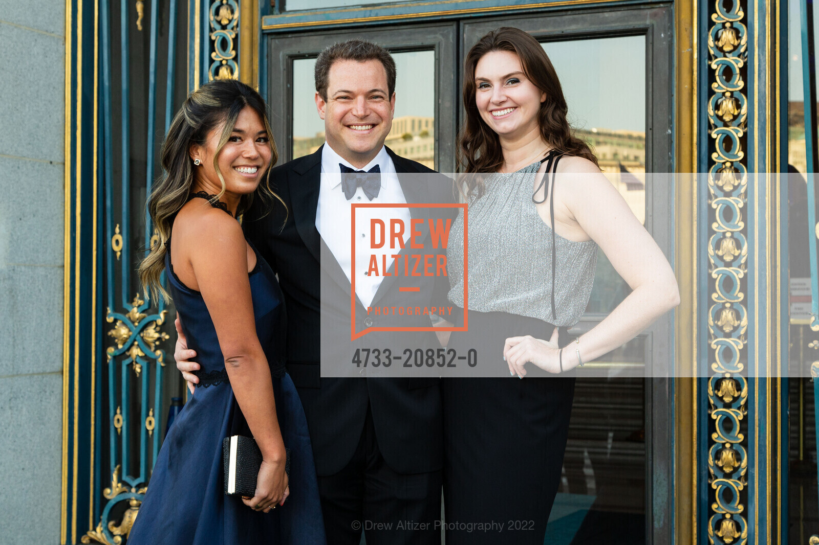 Alice Adelman, Sam Rabinowitz, Emily Shapiro, San Francisco Opera The Centennial Celebration, San Francisco Opera, September 9th, 2022, Photo #4733-20852-0 Alice Adelman, Sam Rabinowitz, Emily Shapiro, Photo #4733-20852-0