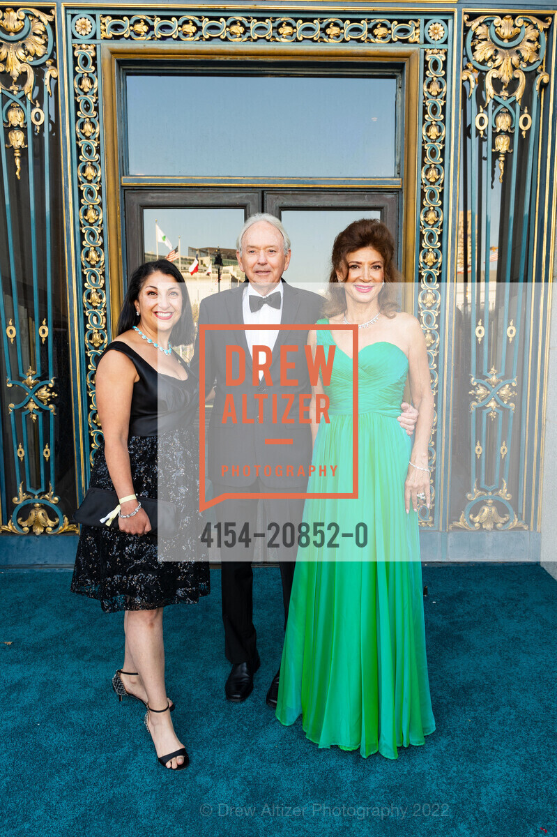 Lillian Djavaheri, Ray Fry, Shahla Fry, San Francisco Opera The Centennial Celebration, San Francisco Opera, September 9th, 2022, Photo #4154-20852-0 Lillian Djavaheri, Ray Fry, Shahla Fry, Photo #4154-20852-0