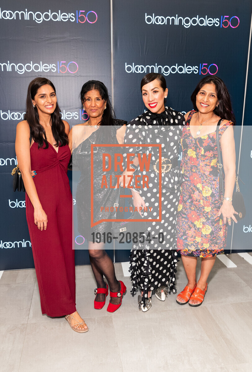 Khyati Desai, Shraddha Chudgar, Suzanne Chu, Armna Jofer, Bloomingdale's Valley Fair 150th Anniversary Gala, Bloomingdale's Valley Fair. 2847 Stevens Creek Blvd, Santa Clara, CA 95050 US, September 9th, 2022, Photo #1916-20854-0 Khyati Desai, Shraddha Chudgar, Suzanne Chu, Armna Jofer, Photo #1916-20854-0