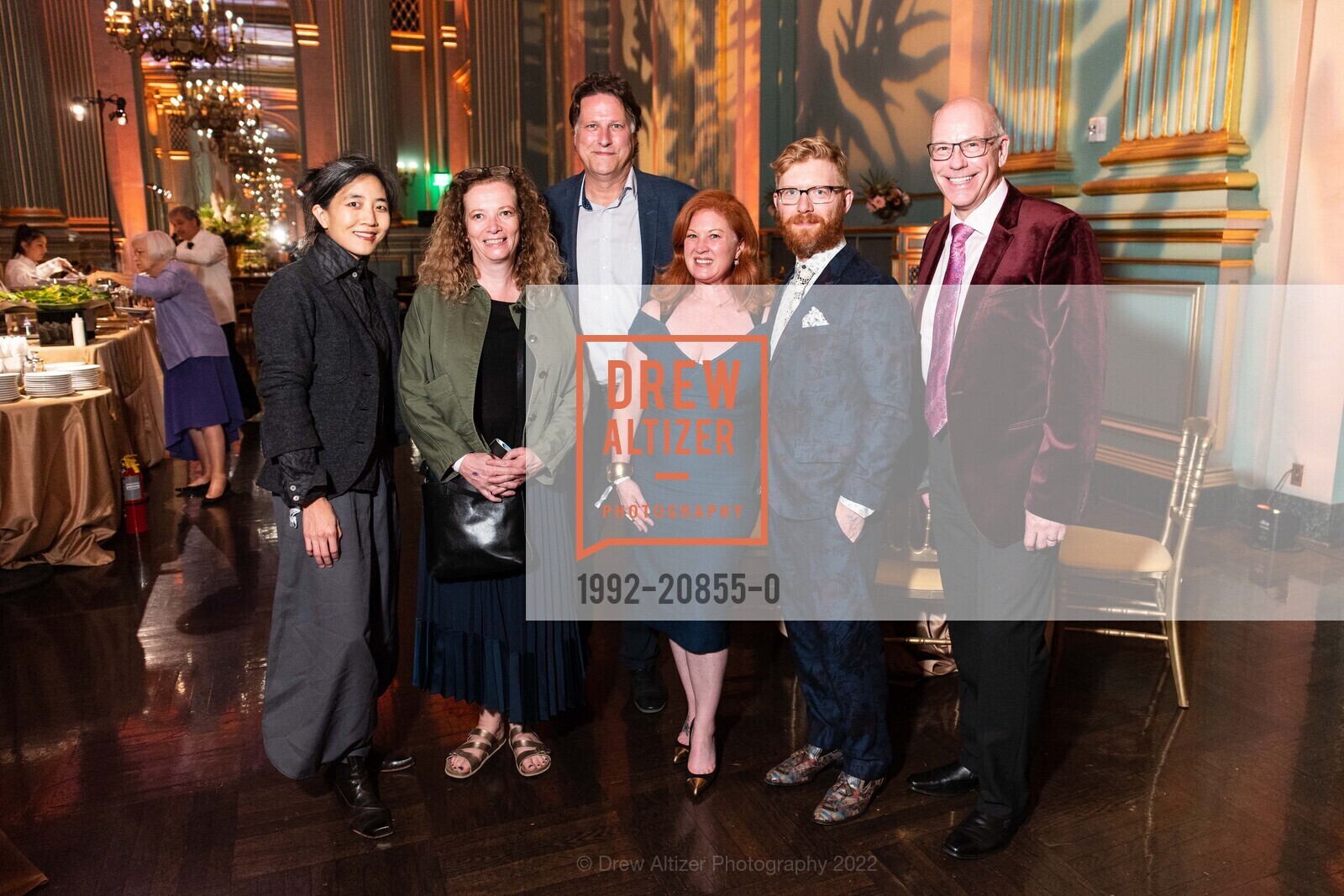 Mimi Lien, Kat Britton, Mark Grey, Laura Posey, Aaron Goldsmid, David Fullington, San Francisco Opera World Premier of Antony and Cleopatra, San Francisco Opera House. 301 Van Ness Ave, San Francisco, CA 94102, September 10th, 2022, Photo #1992-20855-0 Mimi Lien, Kat Britton, Mark Grey, Laura Posey, Aaron Goldsmid, David Fullington, Photo #1992-20855-0