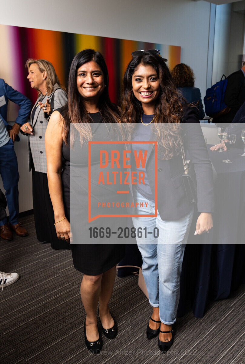 Monica Mallick, Rosalia Hajek, FirstBoard.io® Innovation Summit “Creating new categories” an event for Technology Leaders, Founders and Funders, PwC. San José, 488 S Almaden Blvd, San Jose, CA 95110, September 15th, 2022, Photo #1669-20861-0 Monica Mallick, Rosalia Hajek, Photo #1669-20861-0