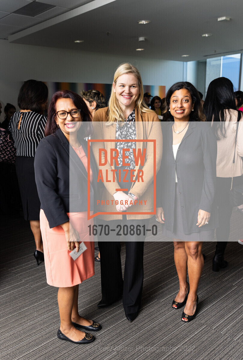 Kshama Swamy, Catie Hall, Devi Madhavan, FirstBoard.io® Innovation Summit “Creating new categories” an event for Technology Leaders, Founders and Funders, PwC. San José, 488 S Almaden Blvd, San Jose, CA 95110, September 15th, 2022, Photo #1670-20861-0 Kshama Swamy, Catie Hall, Devi Madhavan, Photo #1670-20861-0