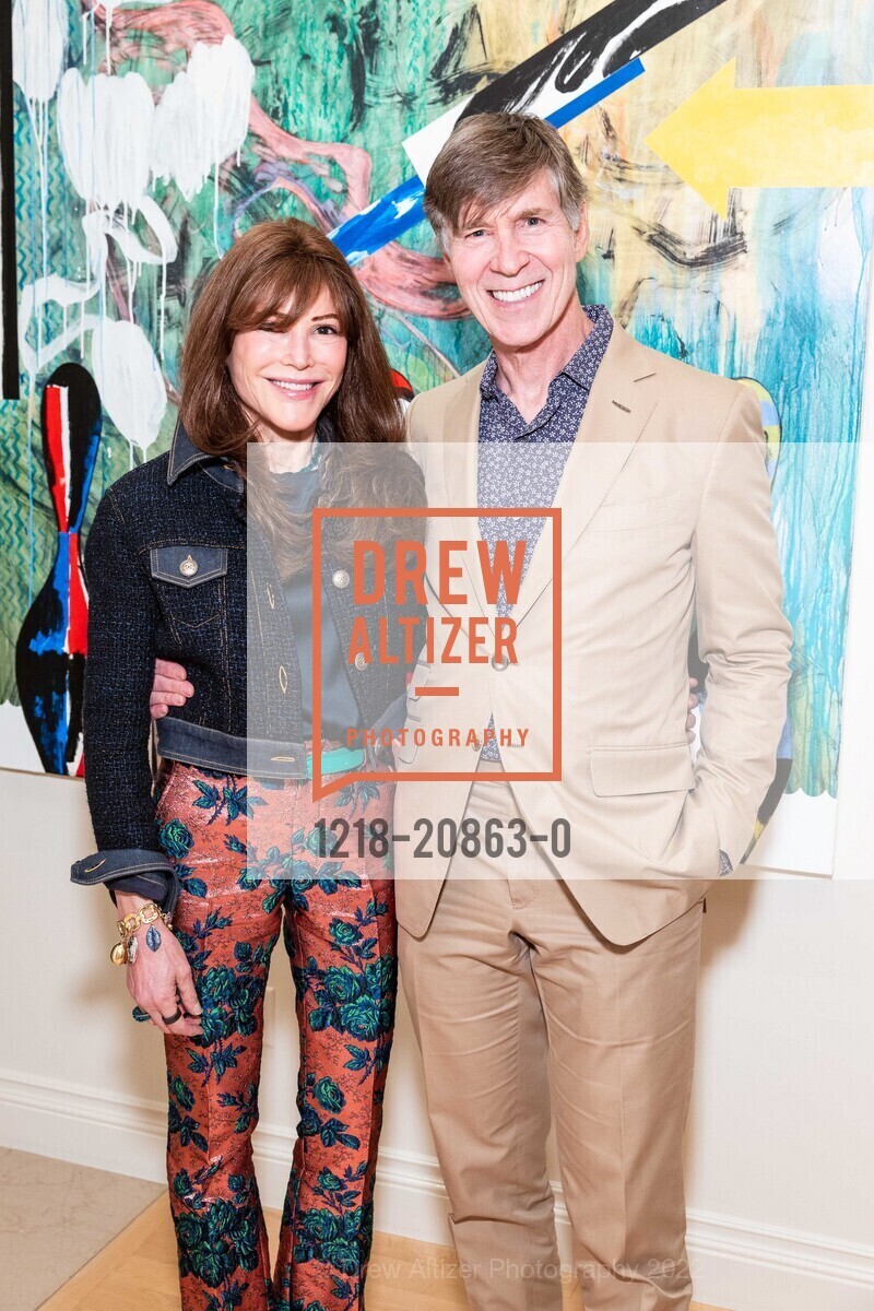 Katie Rodan, Amnon Rodan, SFMOMA Director's Welcome Dinner hosted by Komal Shah, private residence. private residence, September 15th, 2022, Photo #1218-20863-0 Katie Rodan, Amnon Rodan, Photo #1218-20863-0