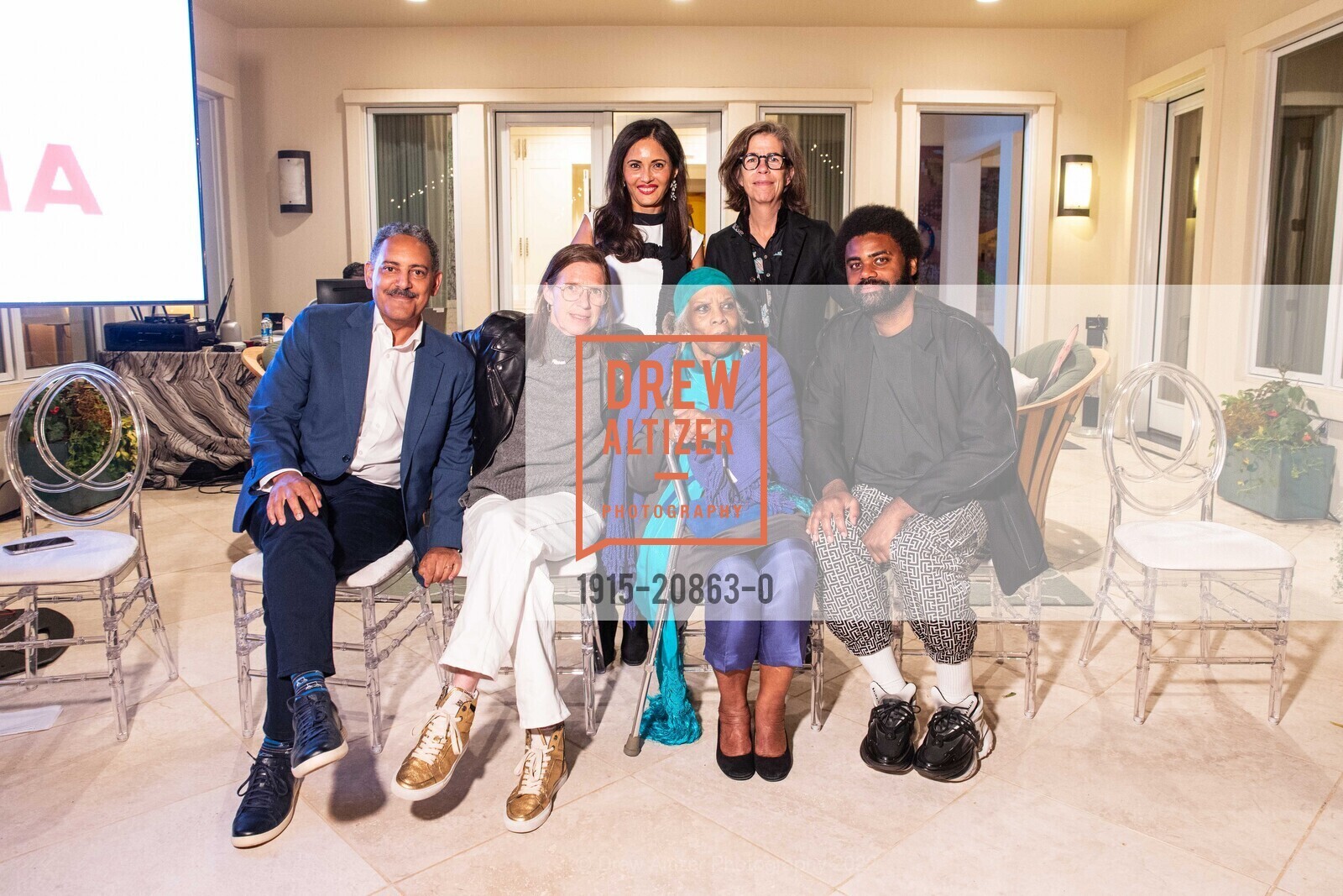 David Huffman, Mary Weatherford, Komal Shah, Mary Lovelace O'Neal, Katy Siegel, Kevin Beasley, Photo #1915-20863-0