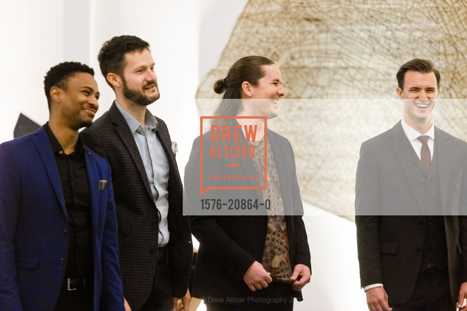 Cortez Mitchell, Kory Reid, Bradley Sharpe, Andy van Allsburg, Chanticleer 45th Anniversary Gala, The Pearl. 601 19th St, SF, CA 94107 US, September 16th, 2022, Photo #1576-20864-0 Cortez Mitchell, Kory Reid, Bradley Sharpe, Andy van Allsburg, Photo #1576-20864-0