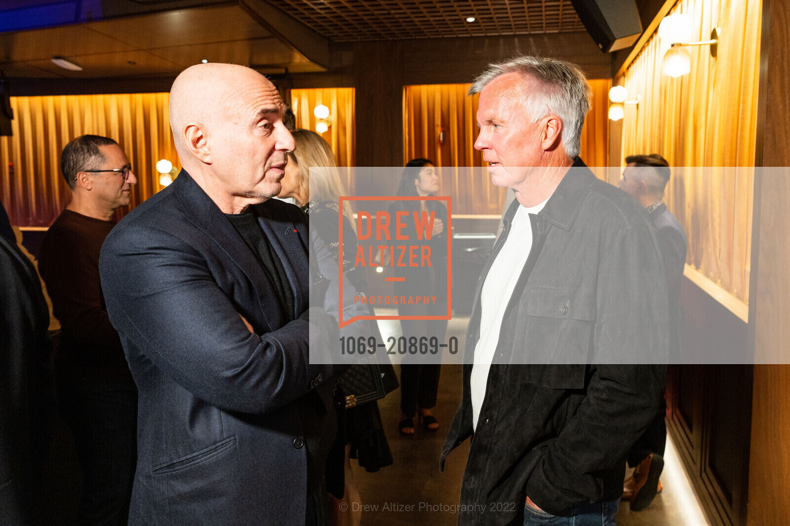 Fernando Sulichin, Ron Johnson, NUCLEAR Film Private Screening, The Guild Theatre. 949 El Camino Real, Menlo Park, CA 94025 US, September 19th, 2022, Photo #1069-20869-0 Fernando Sulichin, Ron Johnson, Photo #1069-20869-0