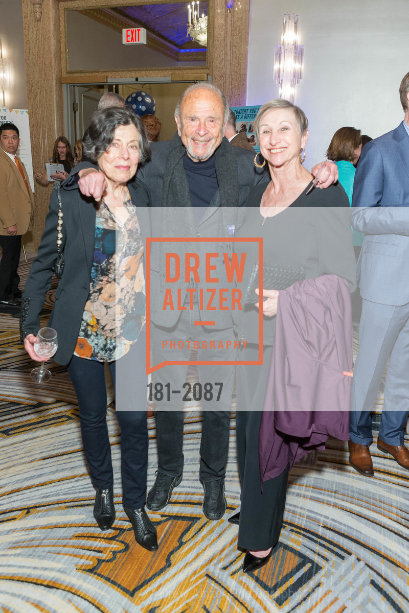 Gloria Feldman, Sol Feldman, Ronni Garfield, TNDC's Birthday Dinner 2017, Westin St. Francis Hotel San Francisco. 335 Powell St San Francisco, California 94102, April 28th, 2017, Photo #181-2087 Gloria Feldman, Sol Feldman, Ronni Garfield, Photo #181-2087