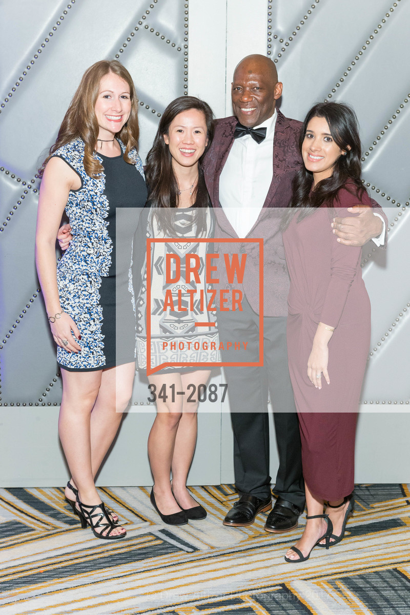 Melissa Chan, Haley Caldwell, Charles Pearson, Jules Michaelson, TNDC's Birthday Dinner 2017, Westin St. Francis Hotel San Francisco. 335 Powell St San Francisco, California 94102, April 28th, 2017, Photo #341-2087 Melissa Chan, Haley Caldwell, Charles Pearson, Jules Michaelson, Photo #341-2087