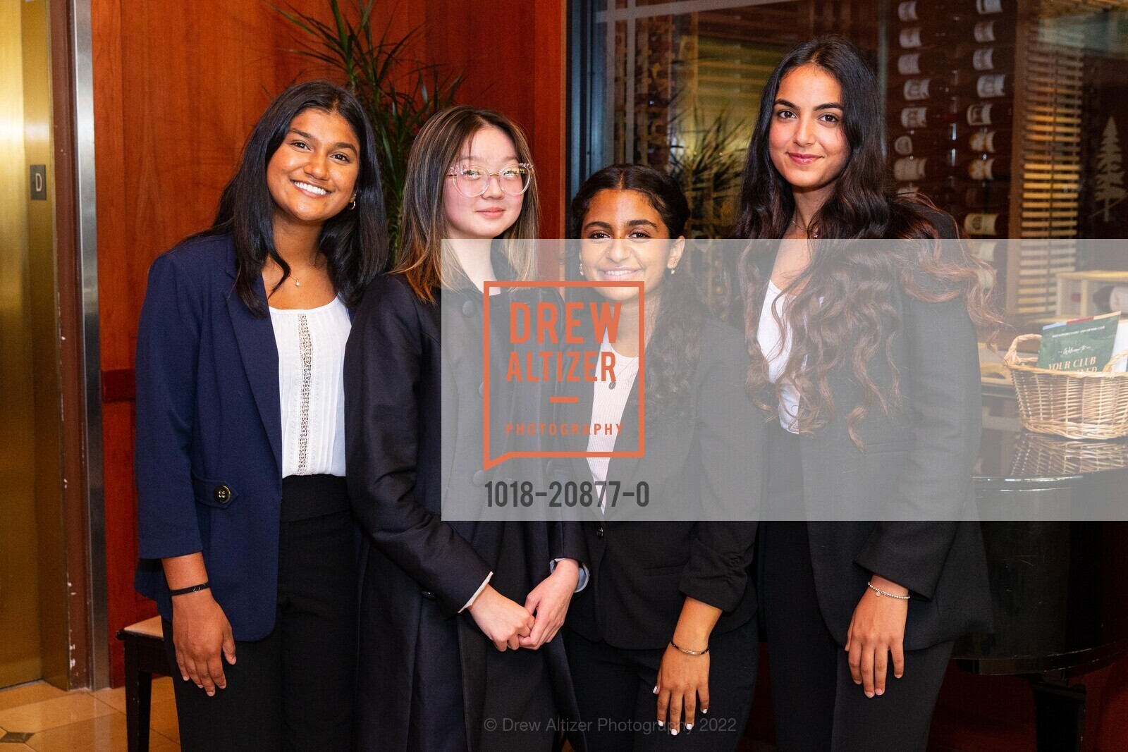 Neha Sarathi, Katelyn Zhou, Emma Gadhiya, Ajooni Kaur, Photo #1018-20877-0