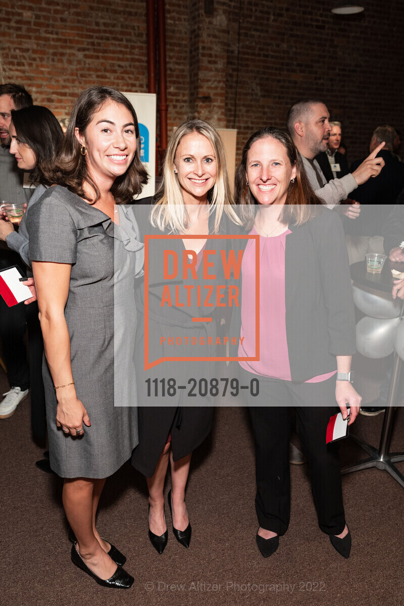 Kayla Valencia, Sara Beugelmans, Kathryn Cahill, SFCC Executive Reception 2022, A.C.T.'s Geary Theater. 415 Geary Street, San Francisco, CA 94102 US, September 22nd, 2022, Photo #1118-20879-0 Kayla Valencia, Sara Beugelmans, Kathryn Cahill, Photo #1118-20879-0