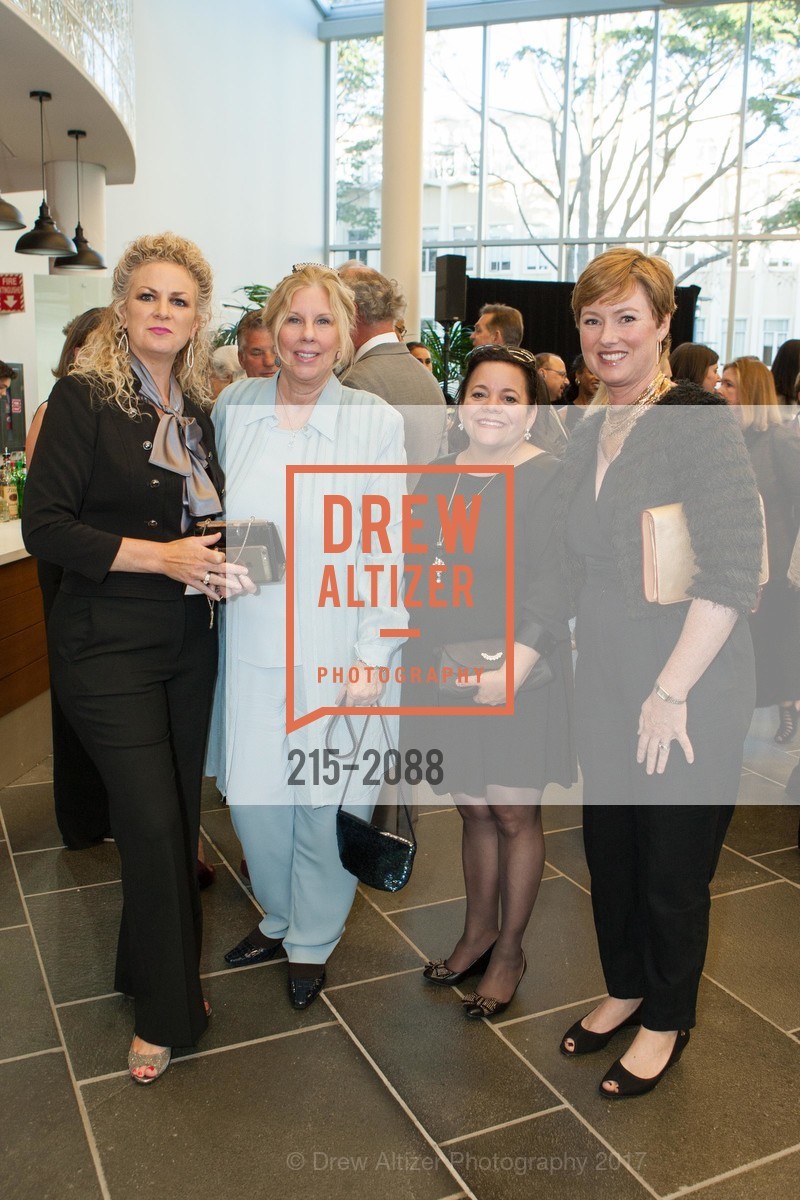 Mary McGinty, Catherine Coleman, Anne Farah, Julie Dowd, USF California Prize Dinner, University of San Francisco. 2130 Fulton Street, April 27th, 2017, Photo #215-2088 Mary McGinty, Catherine Coleman, Anne Farah, Julie Dowd, Photo #215-2088