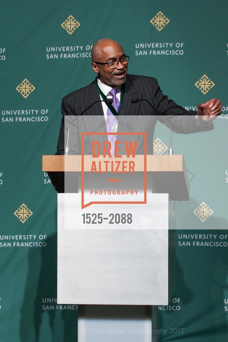 Joseph Marshall, USF California Prize Dinner, University of San Francisco. 2130 Fulton Street, April 27th, 2017, Photo #1525-2088 Joseph Marshall, Photo #1525-2088
