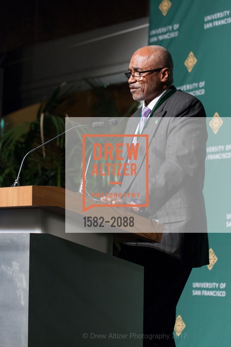Joseph Marshall, USF California Prize Dinner, University of San Francisco. 2130 Fulton Street, April 27th, 2017, Photo #1582-2088 Joseph Marshall, Photo #1582-2088