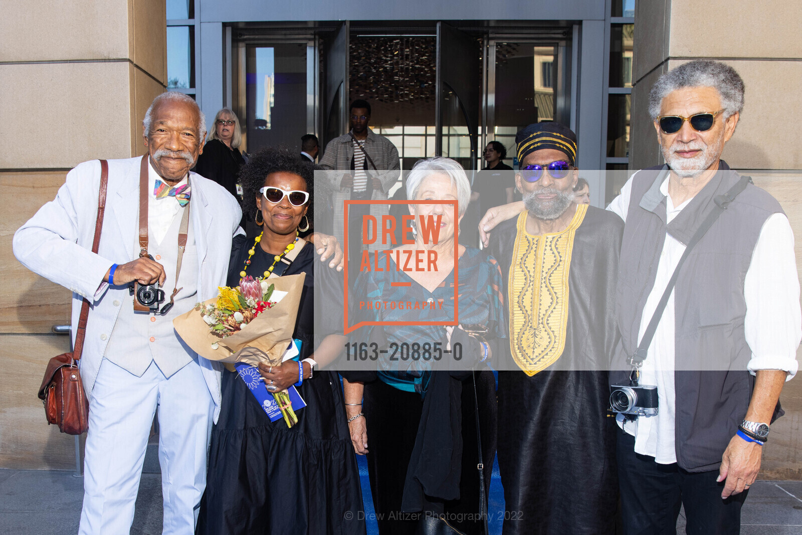 Raymond Holbert, Leigh Raiford, Calvin Keys, Louis Watts, San Jose Museum of Art Gala + Auction 2022, San Jose Museum of Art. 110 S Market St, San Jose, CA 95113 US, September 24th, 2022, Photo #1163-20885-0 Raymond Holbert, Leigh Raiford, Calvin Keys, Louis Watts, Photo #1163-20885-0