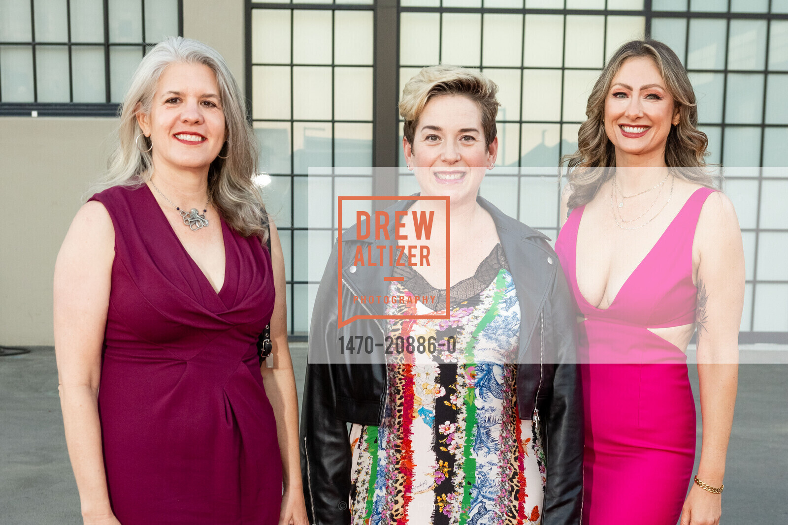 Ami Alden, Maggie Boyle, Amber Parrish, Party for The Parks 2022, Pier 70. 20th street, 901 Illinois St, San Francisco, CA 94107, September 24th, 2022, Photo #1470-20886-0 Ami Alden, Maggie Boyle, Amber Parrish, Photo #1470-20886-0