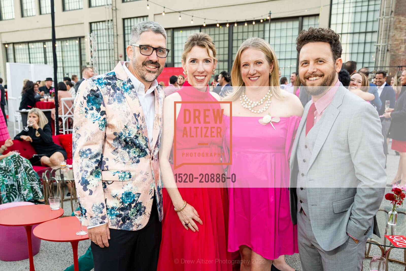 Robert Peters, Emily Peters, Regina Ernst, Joel Gentes, Party for The Parks 2022, Pier 70. 20th street, 901 Illinois St, San Francisco, CA 94107, September 24th, 2022, Photo #1520-20886-0 Robert Peters, Emily Peters, Regina Ernst, Joel Gentes, Photo #1520-20886-0
