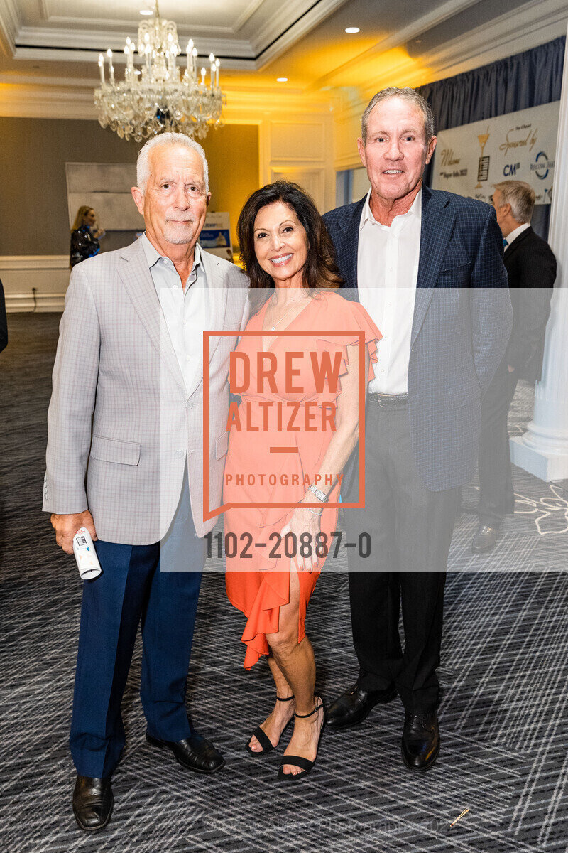 Steve Gilmore, Cory Ferraro, Joe Colmery, JDRF’s Annual Hope Gala 2022, The Ritz Carlton. 600 Stockton St, San Francisco, CA 94108 US, September 24th, 2022, Photo #1102-20887-0 Steve Gilmore, Cory Ferraro, Joe Colmery, Photo #1102-20887-0