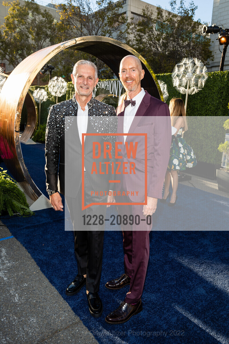 Nick Augustinos, Curt Kirschner, San Francisco Symphony's Opening Night Gala 2022, San Francisco Symphony, September 23rd, 2022, Photo #1228-20890-0 Nick Augustinos, Curt Kirschner, Photo #1228-20890-0