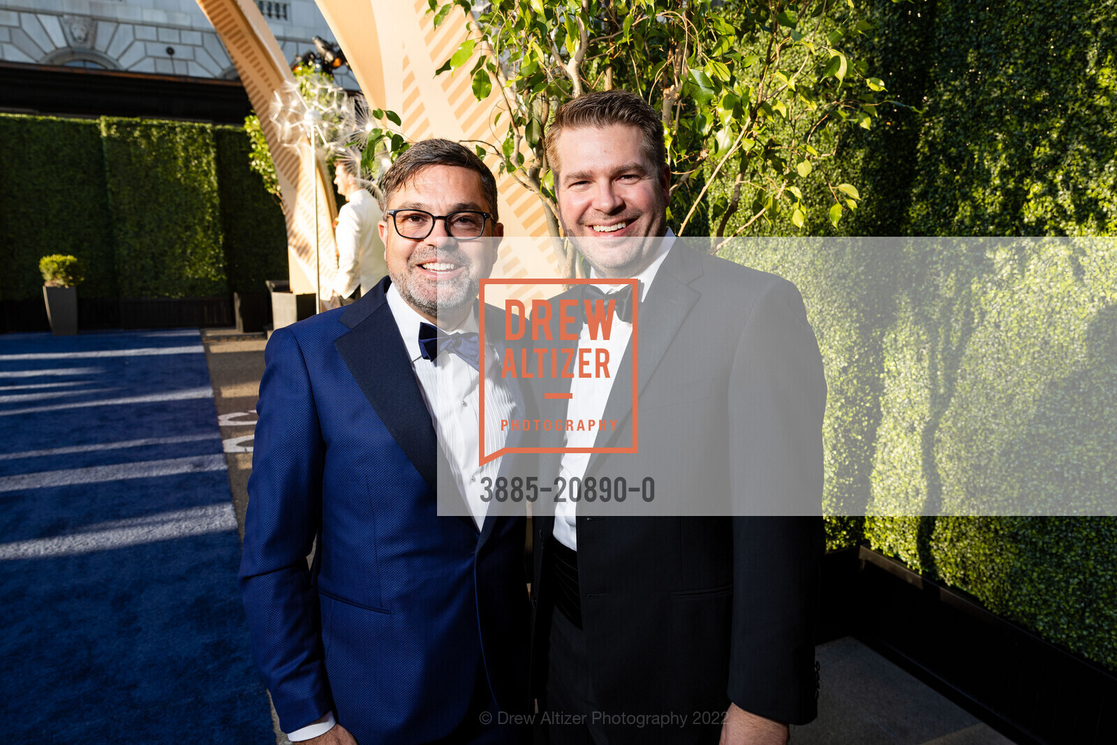 Jerome Guillen, Matthew Spivey, San Francisco Symphony's Opening Night Gala 2022, San Francisco Symphony, September 23rd, 2022, Photo #3885-20890-0 Jerome Guillen, Matthew Spivey, Photo #3885-20890-0
