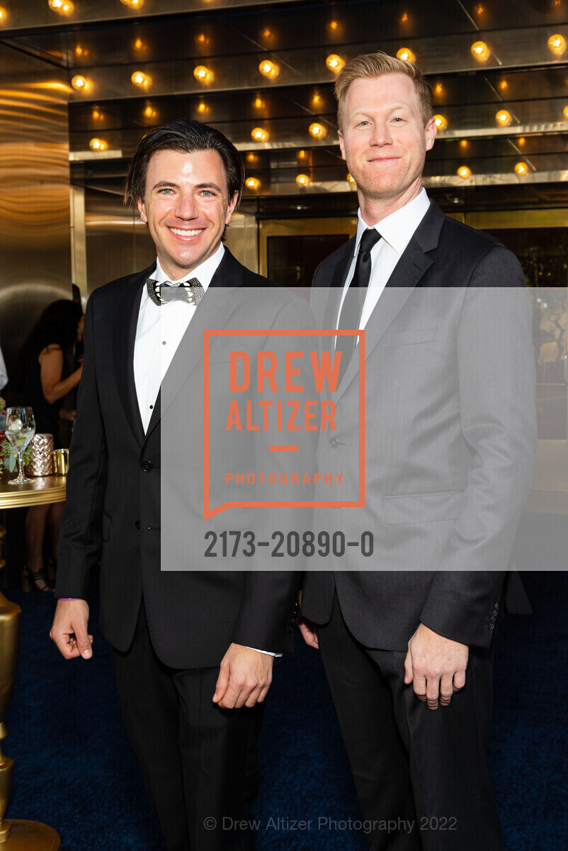 Isaac Hall, Chris Barton, San Francisco Symphony's Opening Night Gala 2022, San Francisco Symphony, September 23rd, 2022, Photo #2173-20890-0 Isaac Hall, Chris Barton, Photo #2173-20890-0