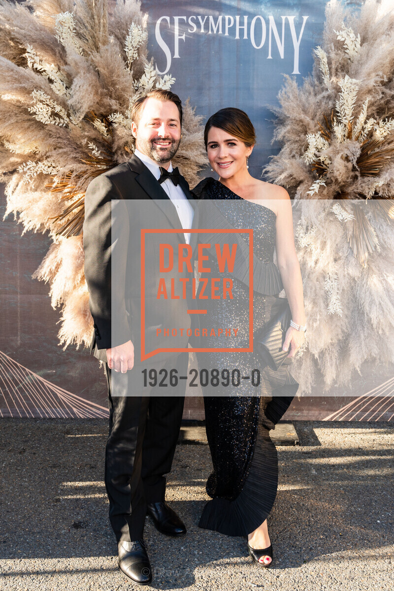 Ben Bullock, Christina Bullock, San Francisco Symphony's Opening Night Gala 2022, San Francisco Symphony, September 23rd, 2022, Photo #1926-20890-0 Ben Bullock, Christina Bullock, Photo #1926-20890-0