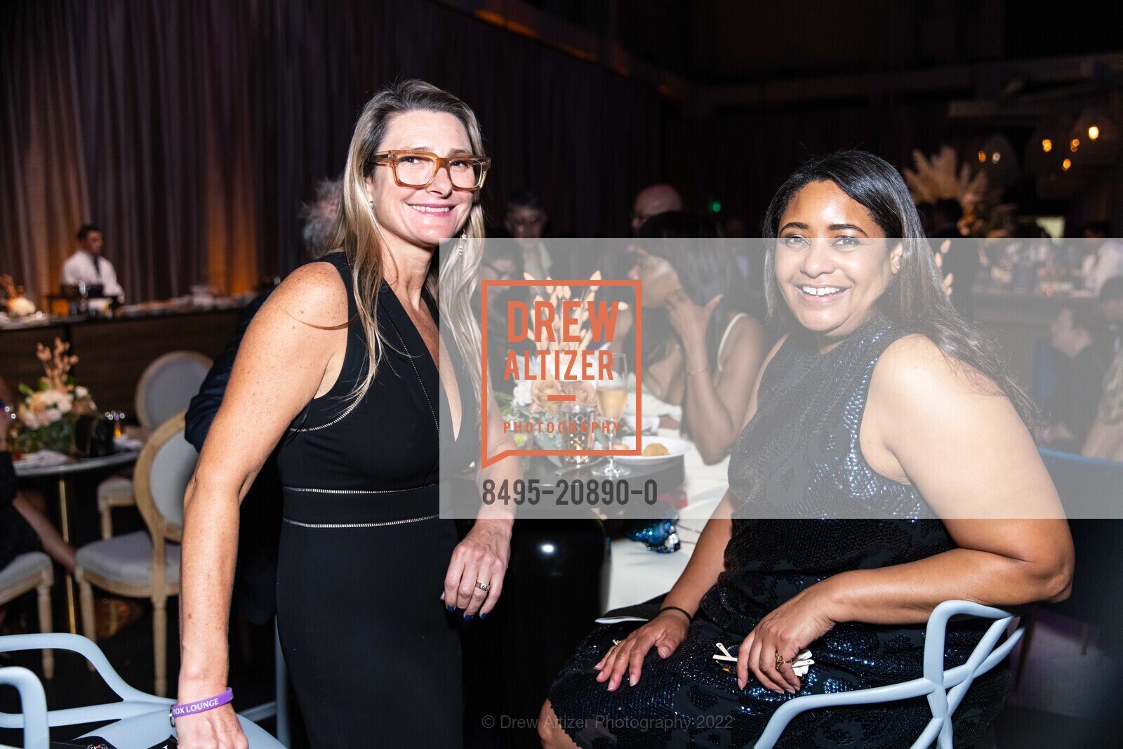 Kate O'Sullivan, Sherri Relerford, San Francisco Symphony's Opening Night Gala 2022, San Francisco Symphony, September 23rd, 2022, Photo #8495-20890-0 Kate O'Sullivan, Sherri Relerford, Photo #8495-20890-0