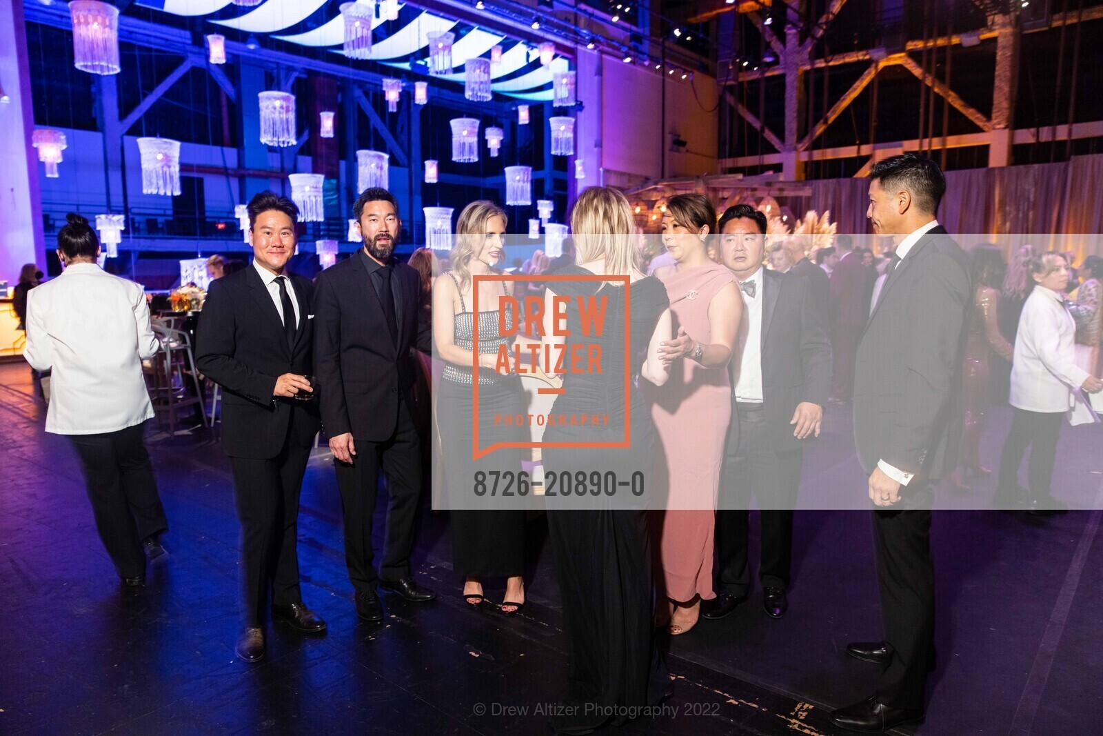 Jerry Chen, Dean Yao, Karina Skuggedal, Tina Yen, Anna Haase, Scott Yen, Wayne Lee, San Francisco Symphony's Opening Night Gala 2022, San Francisco Symphony, September 23rd, 2022, Photo #8726-20890-0 Jerry Chen, Dean Yao, Karina Skuggedal, Tina Yen, Anna Haase, Scott Yen, Wayne Lee, Photo #8726-20890-0