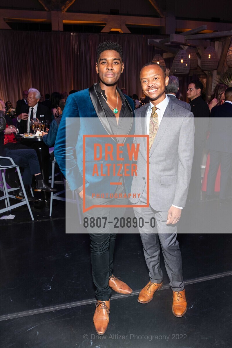 Rodney Earl Jackson Jr., Darian Carter, San Francisco Symphony's Opening Night Gala 2022, San Francisco Symphony, September 23rd, 2022, Photo #8807-20890-0 Rodney Earl Jackson Jr., Darian Carter, Photo #8807-20890-0