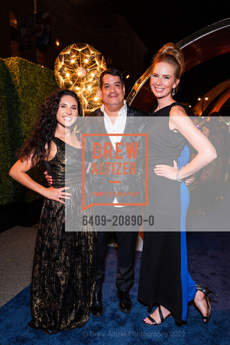 Allison Fernandez, RJ Poblete, Alyssa Glanzman, San Francisco Symphony's Opening Night Gala 2022, San Francisco Symphony, September 23rd, 2022, Photo #6409-20890-0 Allison Fernandez, RJ Poblete, Alyssa Glanzman, Photo #6409-20890-0