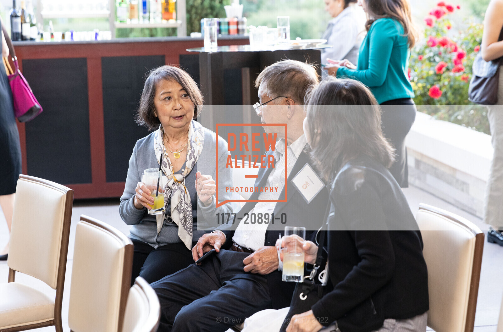 Ann Kong, Benjamin Kong, CARE Hosts Cocktail Reception 2022, Rosewood Sand Hill. 2825 Sand Hill Rd, Menlo Park, CA 94025 US, September 27th, 2022, Photo #1177-20891-0 Ann Kong, Benjamin Kong, Photo #1177-20891-0