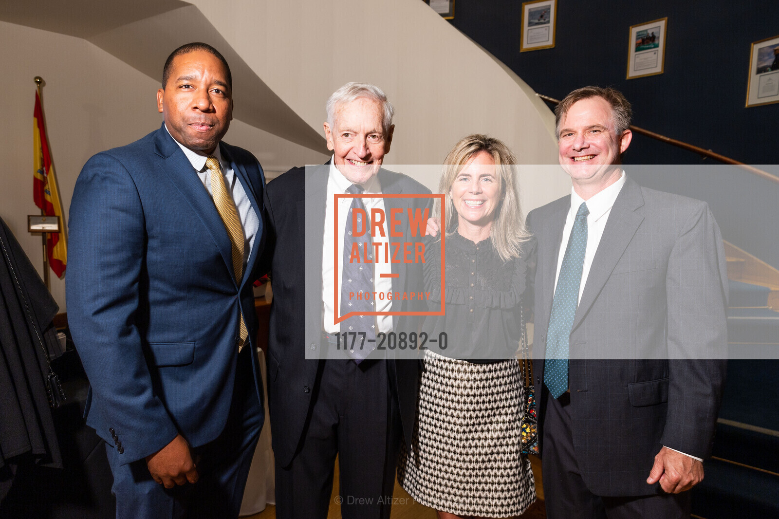 Rodney Pierre-Antoine, Mike Lambert, Kelly Fourchy, Patrick Fourchy, Order of Malta Clinic of Northern California hosts Champions Gala 2022, St. Francis Yacht Club. 700 Marina Blvd., San Francisco CA 94123, September 27th, 2022, Photo #1177-20892-0 Rodney Pierre-Antoine, Mike Lambert, Kelly Fourchy, Patrick Fourchy, Photo #1177-20892-0