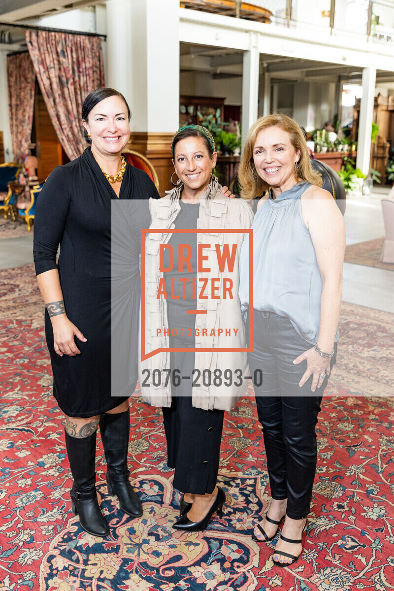 Katie McCaffrey, Alice Cummings, Brigid Dombrowski, Waterworks book signing with Barbara Sallick, St. Joseph's Church. 1401 Howard St, SF, CA 94103 US, September 28th, 2022, Photo #2076-20893-0 Katie McCaffrey, Alice Cummings, Brigid Dombrowski, Photo #2076-20893-0