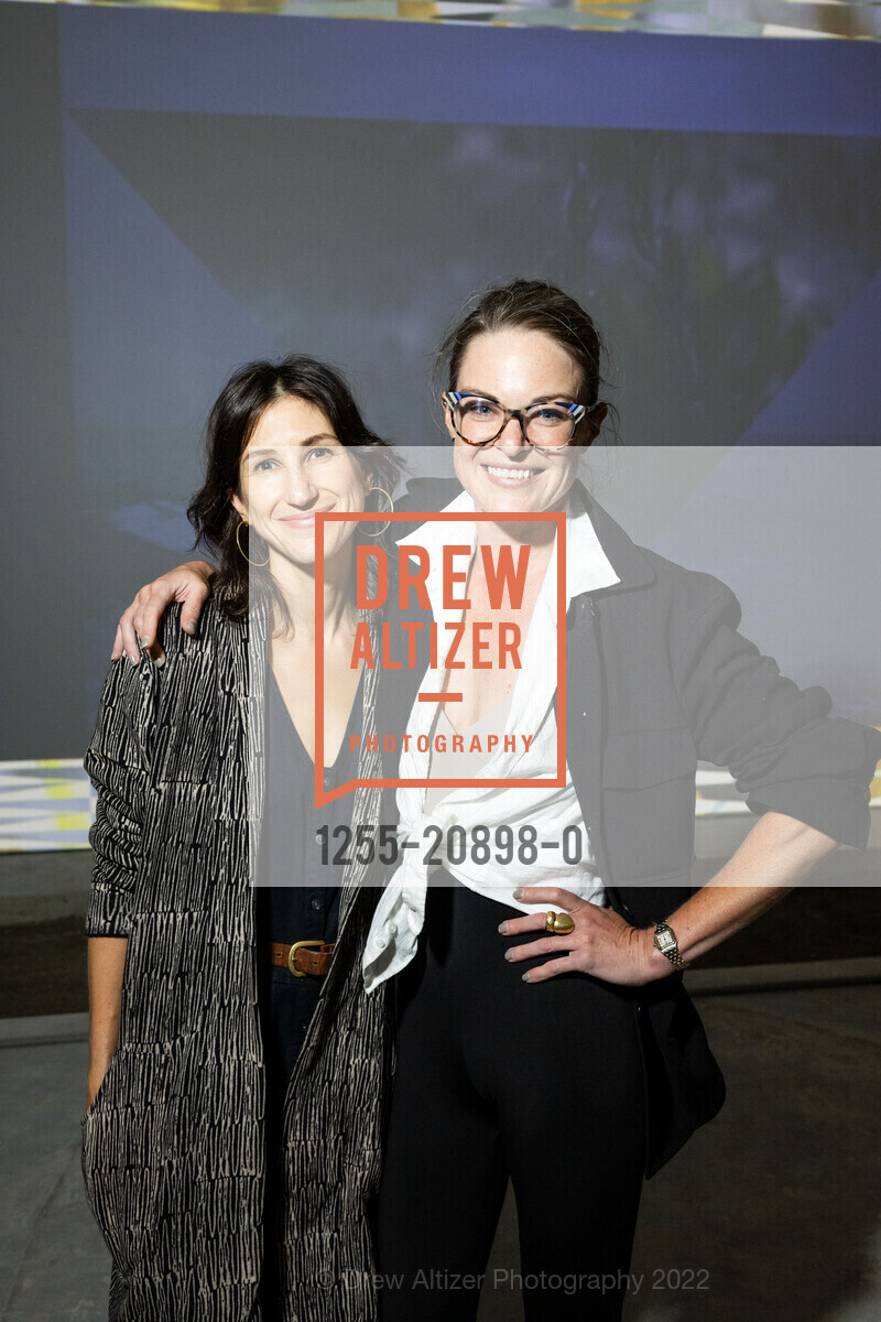 Rachelle Reichert, Jessica Shaefer, Institute of Contemporary Art San Francisco Opening with Jeffrey Gibson, Institute of Contemporary Art. 901 Minnesota St, SF, CA 94107 US, September 30th, 2022, Photo #1255-20898-0 Rachelle Reichert, Jessica Shaefer, Photo #1255-20898-0